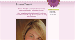 Desktop Screenshot of laurenparrott.com